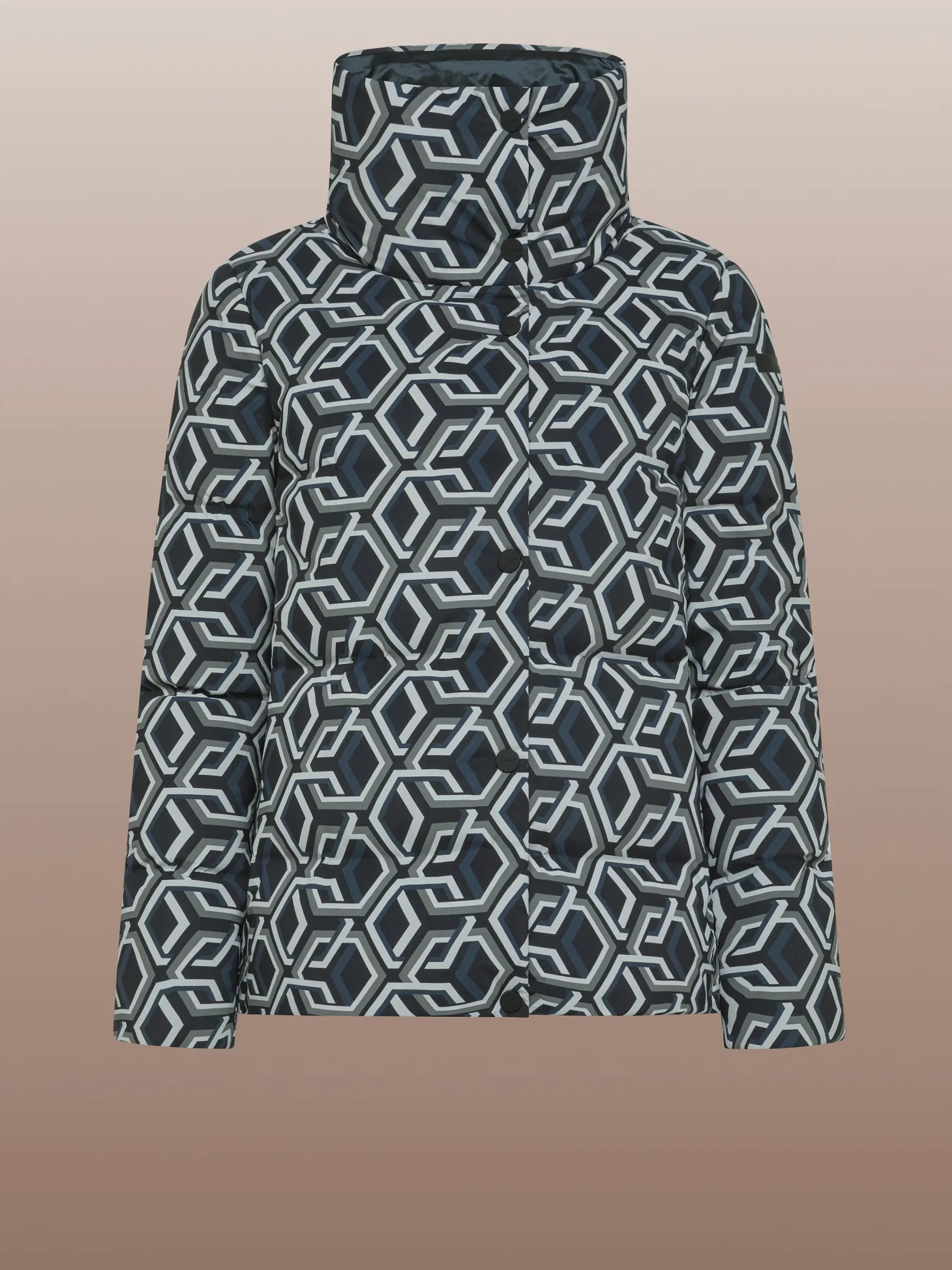 Giacche*Roberto Ricci Designs Dandy Tubic 14 Wom Jkt Blue Black